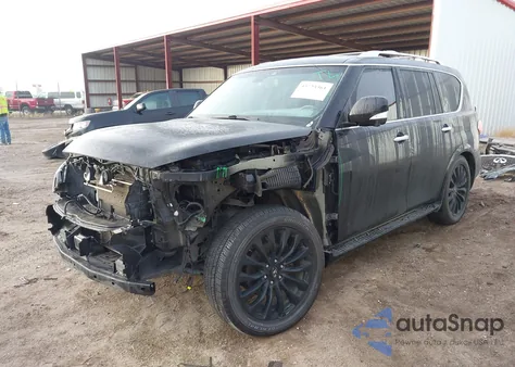 2017 Infiniti Qx80 from USA, damaged, VIN JN8AZ2NF0H9644757